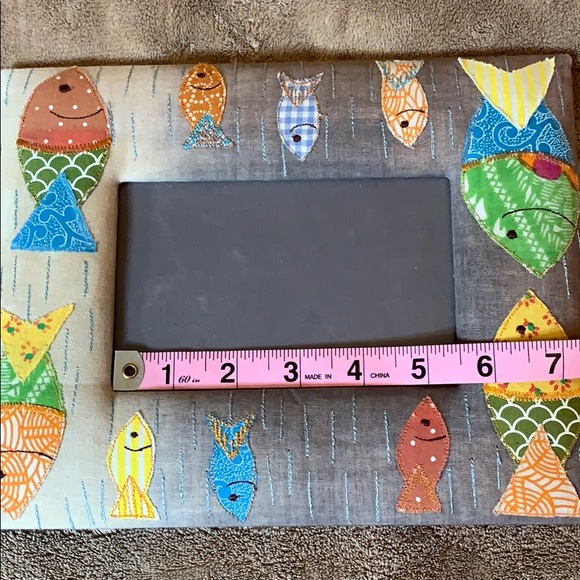 Handmade Beach/Fish Picture Frame - Picture 7 of 8